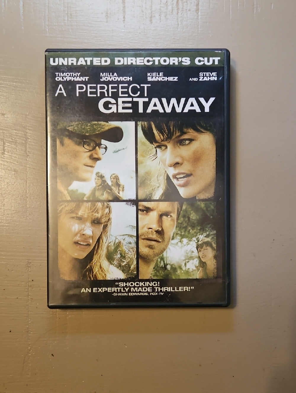 A Perfect Getaway Unrated Director's Cut DVD